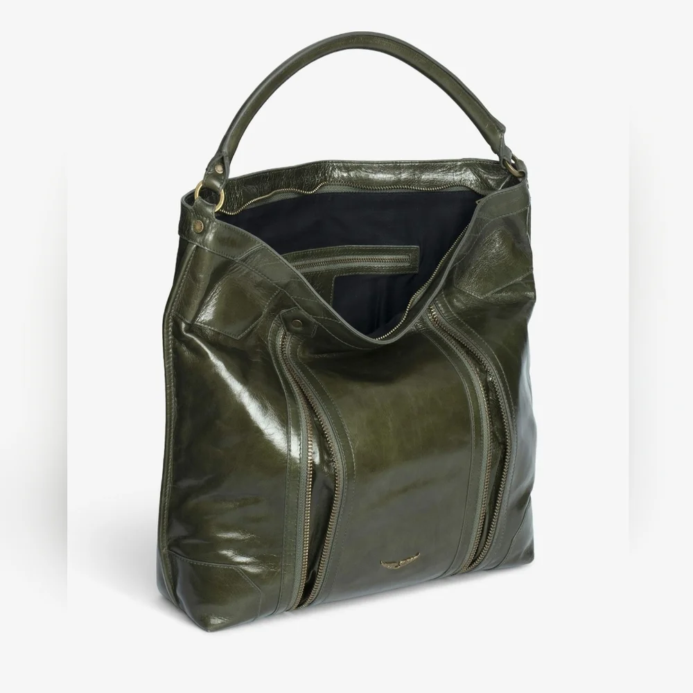 Zadig & Voltaire Sunny Hobo Vintage Patent Bag - Picture 8 of 16